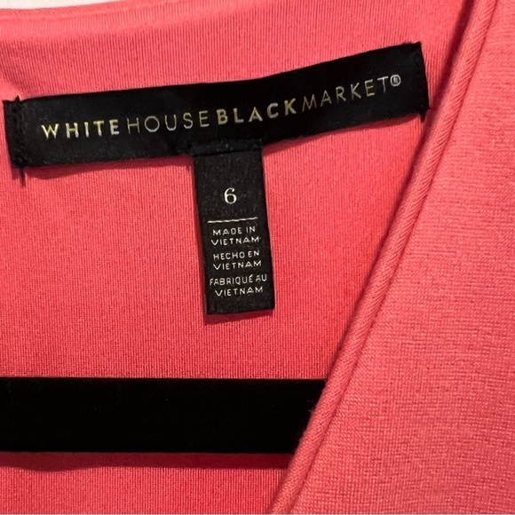 022. WHBM Sheath Dress in Tea Rose• White House Black Market - Picture 3 of 7